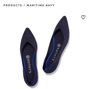 Rothy’s Flats, size W8.
